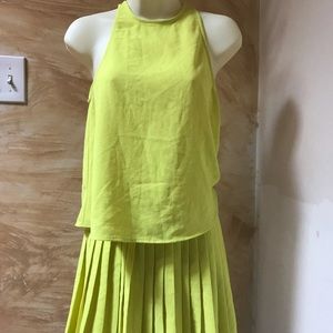 American apparel skirt and matching top